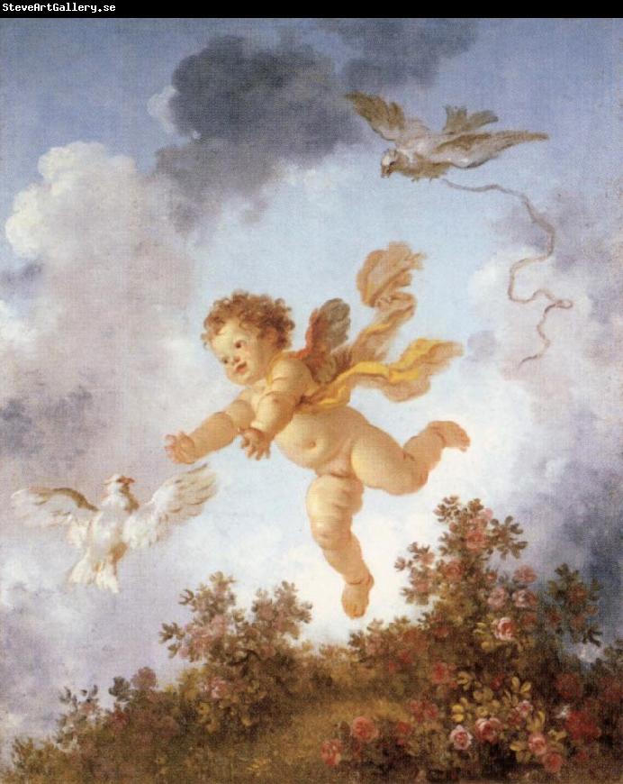 Jean-Honore Fragonard Pursuing a dove